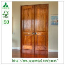 Porta de madeira exterior tradicional do projeto da fábrica de China